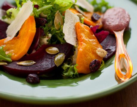 Roasted Beet & Winter Squash Salad