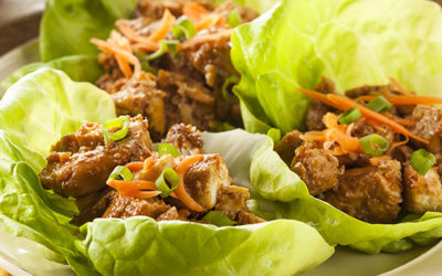 Crock Pot Buffalo Chicken Lettuce Wraps