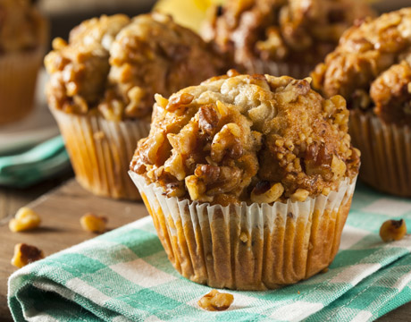 Gluten Free + Vegan Pumpkin Muffins